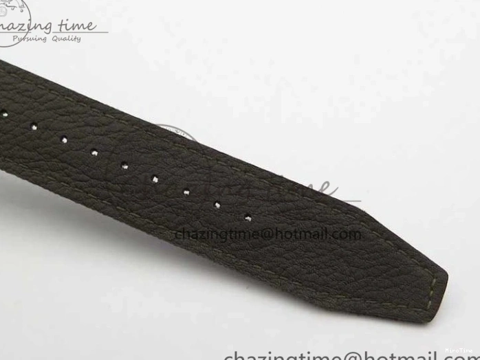 MIROTIME 0207 Fashionable Pilot IW326801 SS MK 1:1 Best Edition Black Dial on Green Nylon Strap MIYOTA 7122